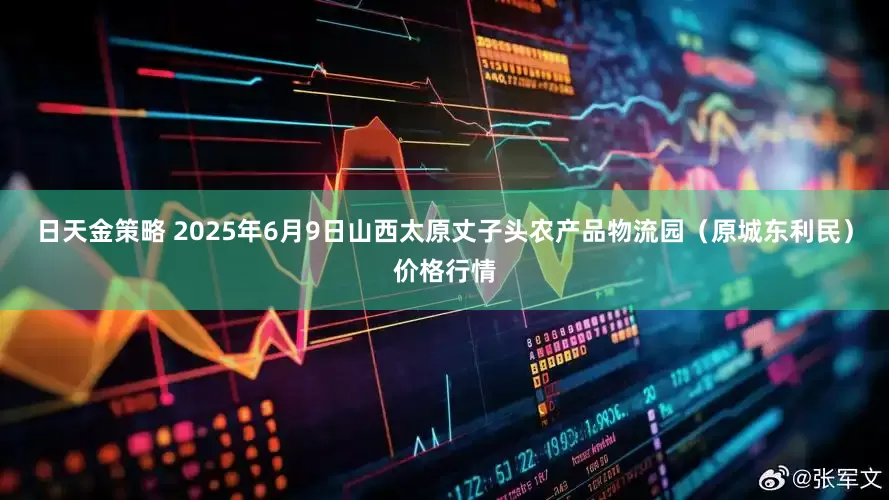 日天金策略 2025年6月9日山西太原丈子头农产品物流园（原城东利民）价格行情